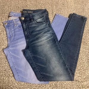 TWO EUC American Eagle Jeans!!